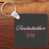 Teetotaller Alcohol Free! キーホルダー (正面)