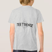 TeeTrendz:トレンディーグラフィックTシャツ(すべてのスタイル) トライブレンドＴシャツ (裏面)