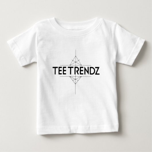 TeeTrendz:トレンディーグラフィックTシャツ(すべてのスタイル) ベビーTシャツ (正面)