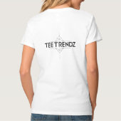 TeeTrendz:トレンディーグラフィックTシャツ(すべてのスタイル) Tシャツ (裏面)
