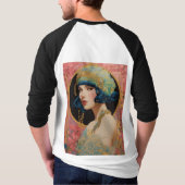 TeeVibe Hub: Trendsettingでスタイルを高める Tシャツ (裏面)