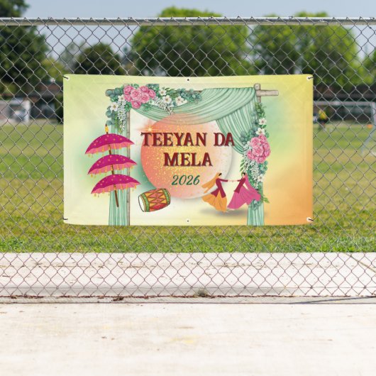 Teeyan da Mela Banner | Customized 横断幕 (インサイチュ)