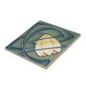 tegel met jugendstill afbeelding タイル (側面)