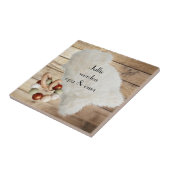 Tegel met tekst "Jullie worden opa & oma" タイル (側面)