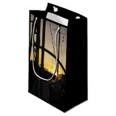 Tegenlicht bij 2 zeilboten in de haven. スモールペーパーバッグ (正面アングル)