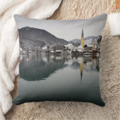 TegernseeのRottach-Egern、冬のババリア クッション (ブランケット)