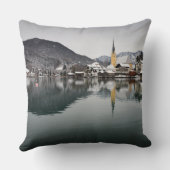 TegernseeのRottach-Egern、冬のババリア クッション (裏面)