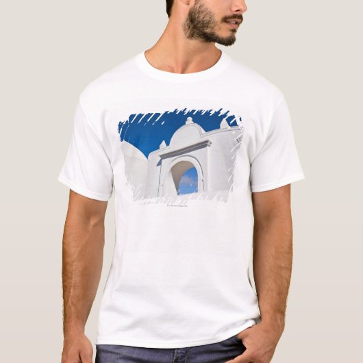 Teguise、ランサロテ島の建築の詳細 Tシャツ (正面)