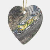 Tehachapiのループの列車 セラミックオーナメント (左)