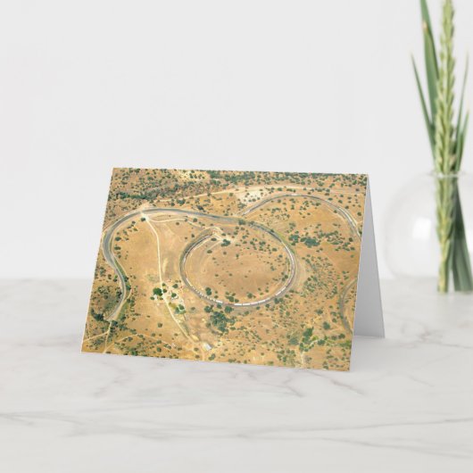 Tehachapiループカード カード (正面)