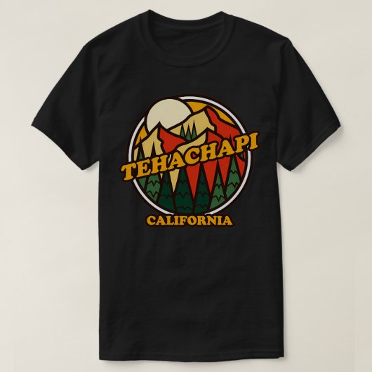 Tehachapi CaliforniaマウンテンハイキングTシャツ3 Tシャツ (デザイン正面)