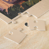 Tehran Iran Golestan Palace Illustration Travel ジグソーパズル (側面)