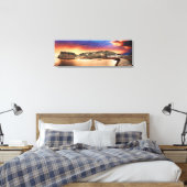 Teignmouth of South Devon，英国（キャンバス） キャンバスプリント (インサイチュ (寝室))