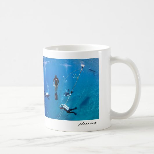 TekのダイバーとのFreediver コーヒーマグカップ (右)