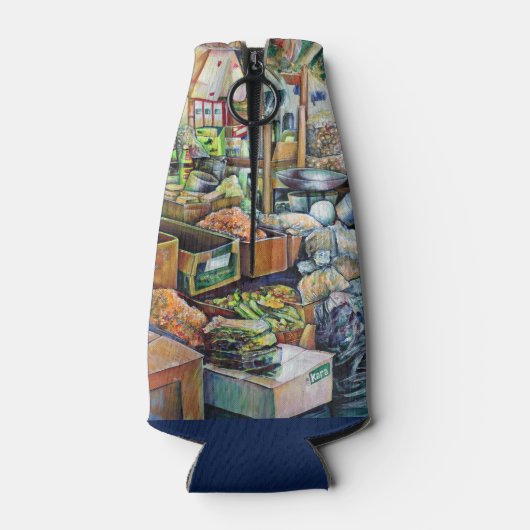 Tekka Center魅力的シンガポールの素晴らし約束 ボトルクーラー (裏面)