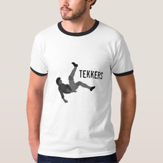 TekkersのフットボールのTシャツ! Tシャツ (正面)