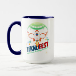 TEKNOFEST ロケットデザイン - 航空とテクノロジー マグカップ