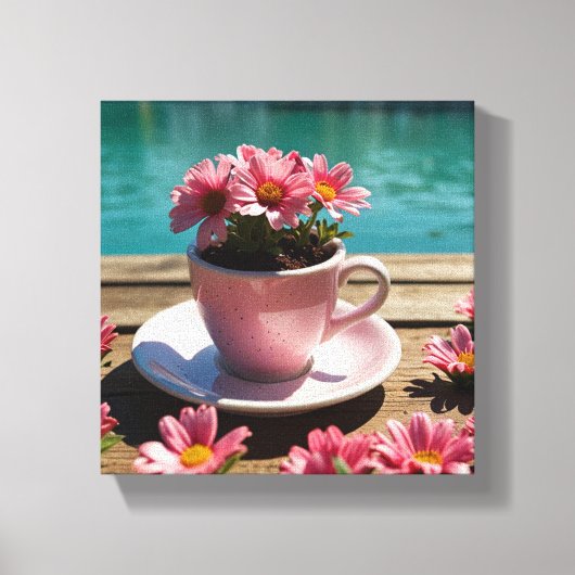Tela Café da Manhã キャンバスプリント (正面)
