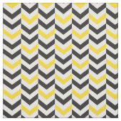 Tela Chevron Gris y Amarillo ファブリック (見本)