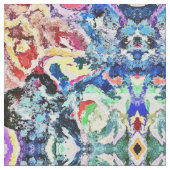 TELA DE ALGODON ABSTRACT 1.1.1 X YARD ファブリック (クローズアップ)