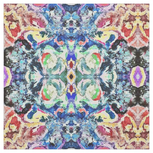 TELA DE ALGODON ABSTRACT 1.1.1 X YARD ファブリック (見本)