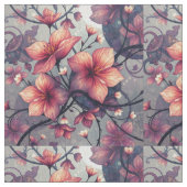 tela floreada ファブリック (クローズアップ)