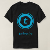 TELCOIN Crypto HODL TEL Token be Blockchain Rich M Tシャツ (デザイン正面)