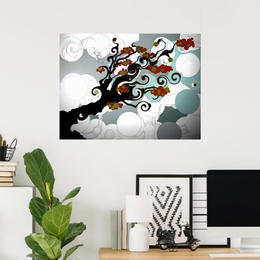 Telda the Tree – ポスター (ホームオフィス)