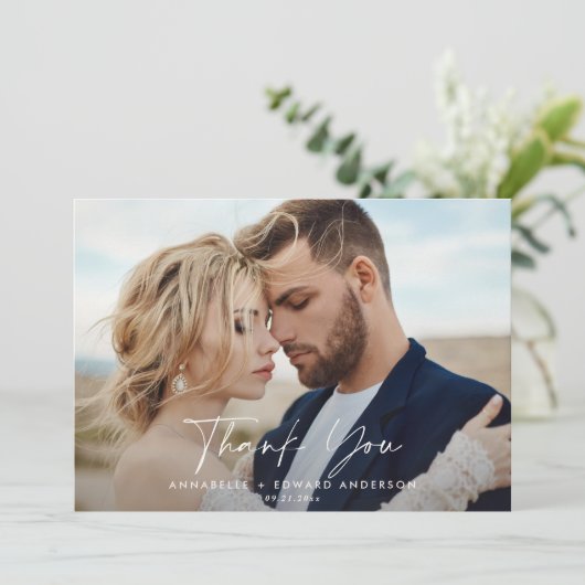 télé>荷物 Script photo merci terra coton 招待状 (スタンド正面)