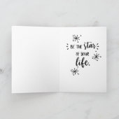 Telecatはあなたの生命挨拶状の星です カード (内部)