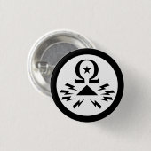 Telecomixのロゴボタン 缶バッジ (正面&裏面)