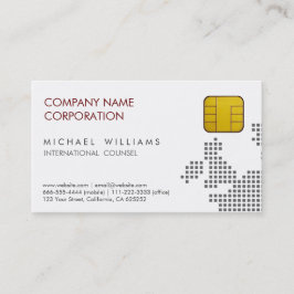 TELECOMUNICACIONES CHIP SIM GSM TELÉFONO MÓVIL 名刺