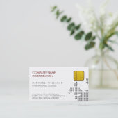 TELECOMUNICACIONES CHIP SIM GSM TELÉFONO MÓVIL 名刺 (スタンド正面)