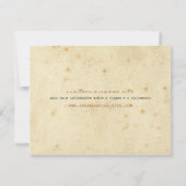 Telegrama do Vintage Agende a Data 招待状 (裏面)