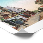 Telegraph Ave., Berkeley, Californiaヴィンテージポスト ポスター (角)