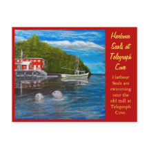 Telegraph Cove, BC Canadaで封印。