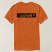 Telegraph Roadステンシルエフェクト Tシャツ (デザイン正面)
