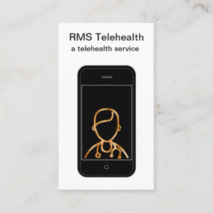 Telehealthのオンライン医療サービス 名刺