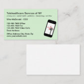 Telehealthcare Services Mobile Medical 名刺 (正面/裏面)