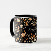 Telemark Rosemaling Mug – Kaffekos Cozy Scandinavi マグカップ (正面左)