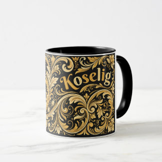 Telemark Rosemaling Mug – Scandinavian Cozy “Kosel マグカップ