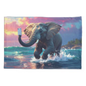 TELEPHANTASTIC 枕カバー (裏面)