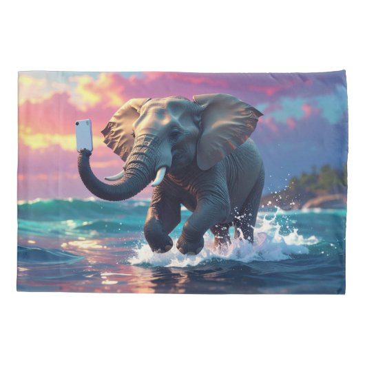 TELEPHANTASTIC 枕カバー (裏面)