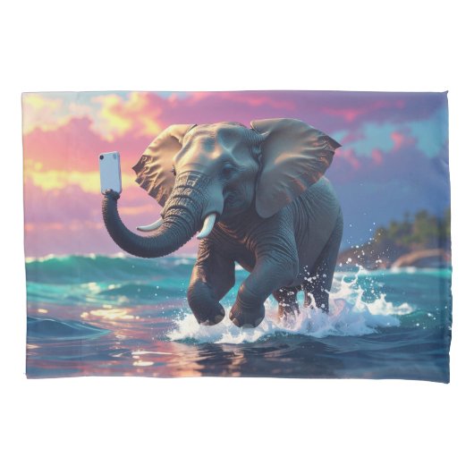 TELEPHANTASTIC 枕カバー (正面)