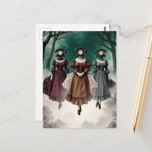 Telephone Ladies ポストカード (正面/裏面インサイチュ)