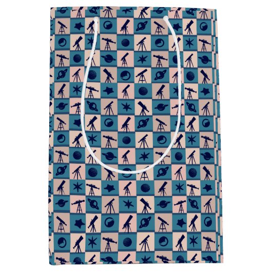 Telescope Gift Bag ミディアムペーパーバッグ (正面)