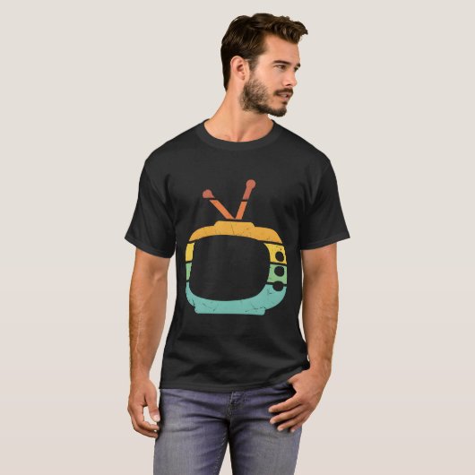 Television Art WorkV funny Tシャツ (正面フル)
