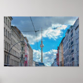 Television Tower, Berlin, Germany ポスター (正面)