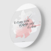 Tell Time!!! Wall Clock ラージ壁時計 (傾斜)