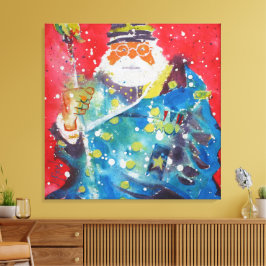 Telling Old War Stories / Artist Larry Lerew キャンバスプリント